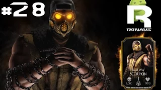 Mortal Kombat X MOBILE #28 - Испытание Скорпион Холодная война + открытия паков