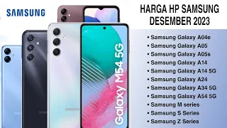 Harga Samsung Desember 2023 | Update harga Samsung 2023