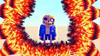 NEW SANS vs 10X EVERY GOD - Totally Accurate Battle Simulator TABS