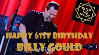 Happy 61st Birthday Billy Gould & BONUS (Billy Gould is like silver and gold)