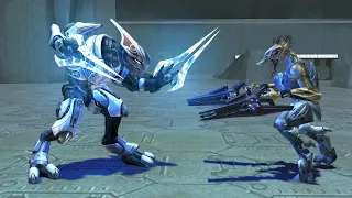 Halo Reach Elite Ultras VS. Halo 2 Jackal Snipers