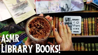 ASMR | New Library Book Haul! (Requested Books!) at Coffee Time!