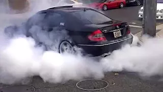 mercedes benz e280 amg drift