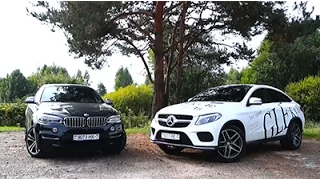 Mercedes-Benz GLE Coupe vs BMW X6 vs GAZ-69