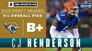 The Jaguars FILL A MAJOR NEED with CJ Henderson ninth overall  | 2020 NFL Draft