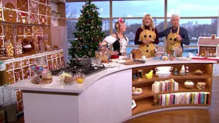 Phillip Thanks The Crew For The Gingerbread Kitchen | This Morning