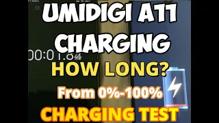 Umidigi A11 Charging Test