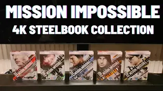 Mission Impossible 4k Ultra HD Blu Ray Steelbook Collection Zavvi Exclusive