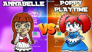 Annabelle VS Poppy Playtime - Tiles Hop EDM Rush