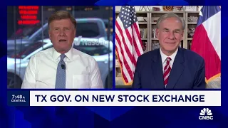 Texas Gov. Greg Abbott on new stock exchange: A place for companies whose only agenda is capitalism