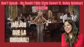 Don’t Speak - No Doubt (‘60s Style Cover) ft. Haley Reinhart / MX 🇲🇽 Reacción & Crítica