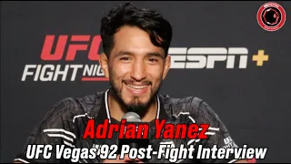 Adrian Yanez names three opponents he wants to fight at the Las Vegas Sphere