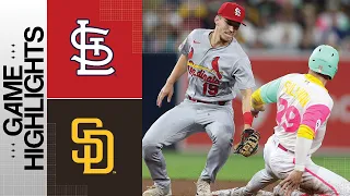 Cardinals vs. Padres Game Highlights (9/22/23) | MLB Highlights