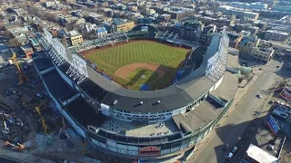 Wrigley Field Before and During Construction 4K UHD