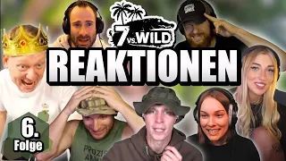 ALLE REAKTIONEN der Teilnehmer 🐊 | Krokodil am Lager - 7 vs. Wild