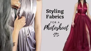 How to Style Fabrics for a Photoshoot | Kapu Patel Photography