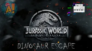 Dinosaur Escape - Jurassic World (Fallen Kingdom) | My 5 Year Old Son Dino Roars! | #musicvideo 🦕