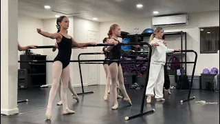 Ballet class ( JDI students, California )