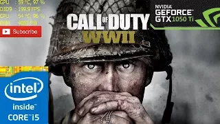 Call of Duty: WWII | GTX 1050 Ti | i5-7400 | Extra & High & Low | Settings