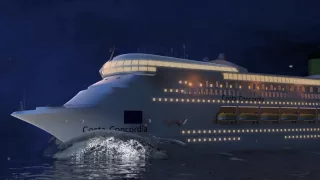 Costa Concordia Cruise Ship disaster: Animation shows how the accident happened!