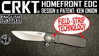 CRKT Homefront EDC K250KXP  -  Ken Onion Design & Field-Strip-Technologie