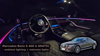 2021 Mercedes-Benz S Class | ambient lighting + night light | #DrivingCars