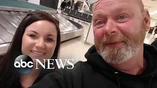 Woman meets her biological father after unexpected results from a DNA test kit