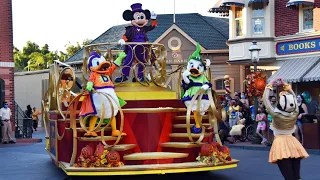 Final 2020 Mickey & Friends Boo-to-You Cavalcade at Magic Kingdom - Halloween Night w/Minnie, Pluto+