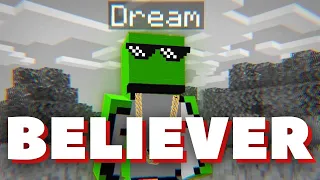 Dream - Believer ( A minecraft manhunt montage on Famous YouTuber @Dream​ )