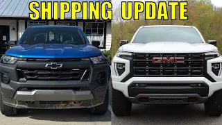 2023 Colorado, GMC Canyon Shipment Update