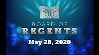 DMC Board of Regents - Retreat (05-28-2020) Day 1