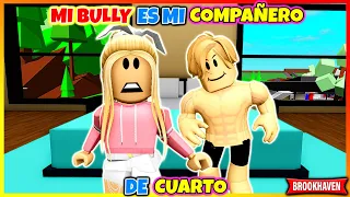 MI BULLY ES MI COMPAÑERO DE CUARTO 😱 Roblox Brookhaven rp Mini Pelicula (Historia de roblox)