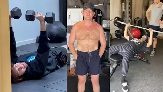 DAVID AND VLOGSQUAD'S WORKOUT ROUTINE (THEY GOT RIPPED) | DAILY DOBRIK