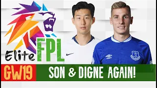 GW19 | SON & DIGNE AGAIN!!! BOXING DAY SPECIAL Elite FPL Live Stream #fantasyPL #fpl