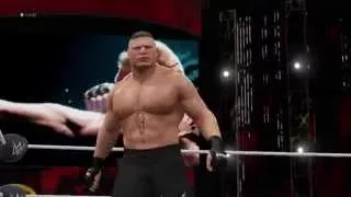 WWE 2K16: Brock Lesnar's Entrance
