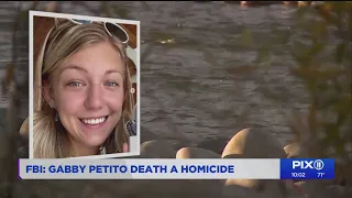 FBI: Gabby Petito's death ruled a homicide