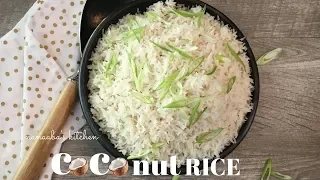 ✔COCONUT RICE - How to cook the best  COCONUT RICE (Basmati Rice)