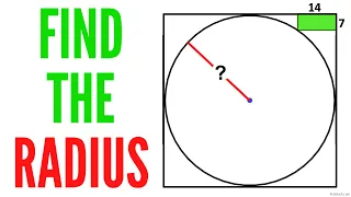 Find the Radius of the Circle | Quick & Simple Tutorial