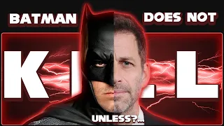 The TRUTH about Zack Snyder's Batman you refuse to hear