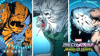 HAIRIEST MARVEL MONSTERS | Marvel's Avengers Mech Strike: Monster Hunters