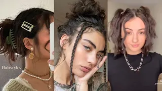 TOP AESTHETIC SHORT HAIRSTYLES FOR BACK TO SCHOOL ! ✨ ~  Tiktok Compilation