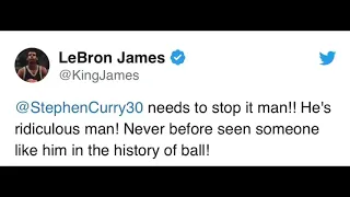 NBA players reactions to Steph Curry’s GREATNESS