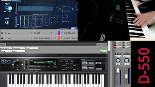 Roland D-50 Cloud Software & D-550 Hardware Comparison