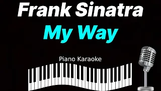 Frank Sinatra - My Way (Piano Karaoke) Original Key