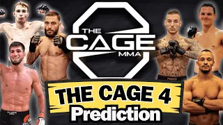 "Das wird ein SPEKTAKEL!" | The Cage MMA 4 Prediction | Stall MMA