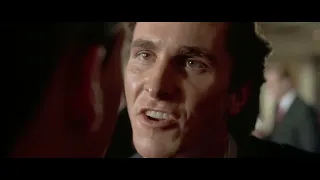 Patrick Bateman being himself for about 12 minutes