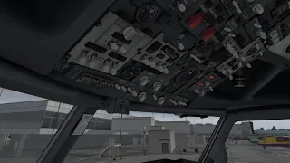 Starting the X-Plane ZiboMod 737-800x from Cold and Dark