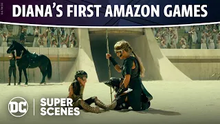 Wonder Woman 1984 - Diana's First Amazon Games | Super Scenes | DC