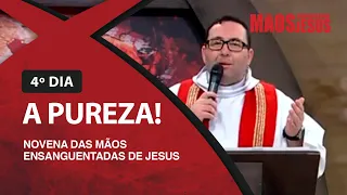 Novena das Mãos Ensanguentadas de Jesus - 25/08/2020 - 4°Dia - A Pureza!