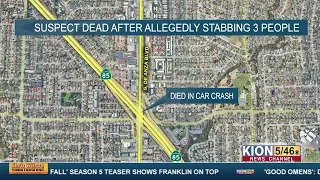 San Jose suspect gets hit by truck on Highway 85 after allegedly stabbing three victims